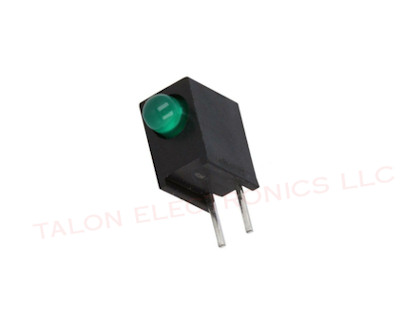 Green HLMP-1503-C00A2 T1 Diffused LED Circuit Board Indicator - (Pkg of 6)