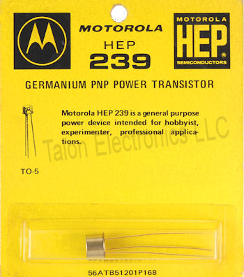 HEP-239 PNP Germanium Transistor
