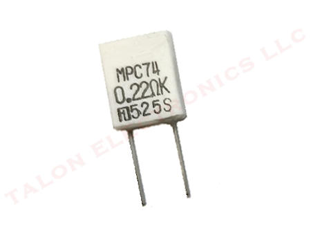 0.22 ohms 2W Radial Wirewound Power Resistor MPC74