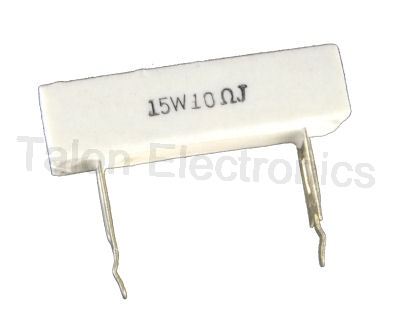  10 ohms 15W Radial Wirewound Power Resistor